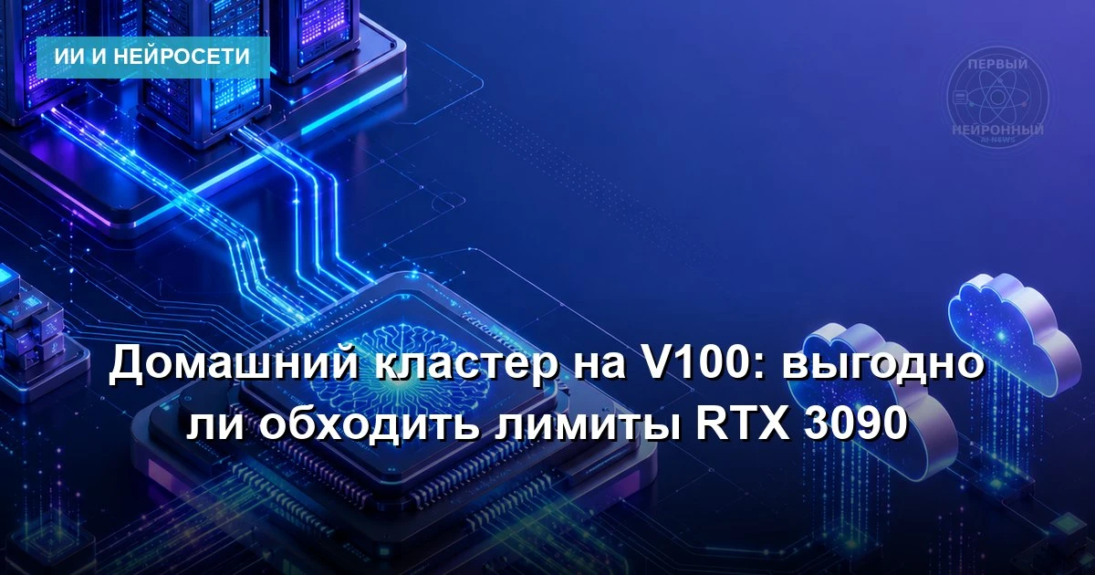 Энтузиасты собирают домашние серверы на списанных NVIDIA Tesla V100 SXM2, чтобы преодол...