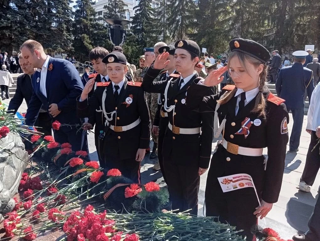 Школьники МАОУ СОШ № 84 прошли «Маршрутом Памяти»  6 мая 2026 года учащиеся нашей школы приняли учас