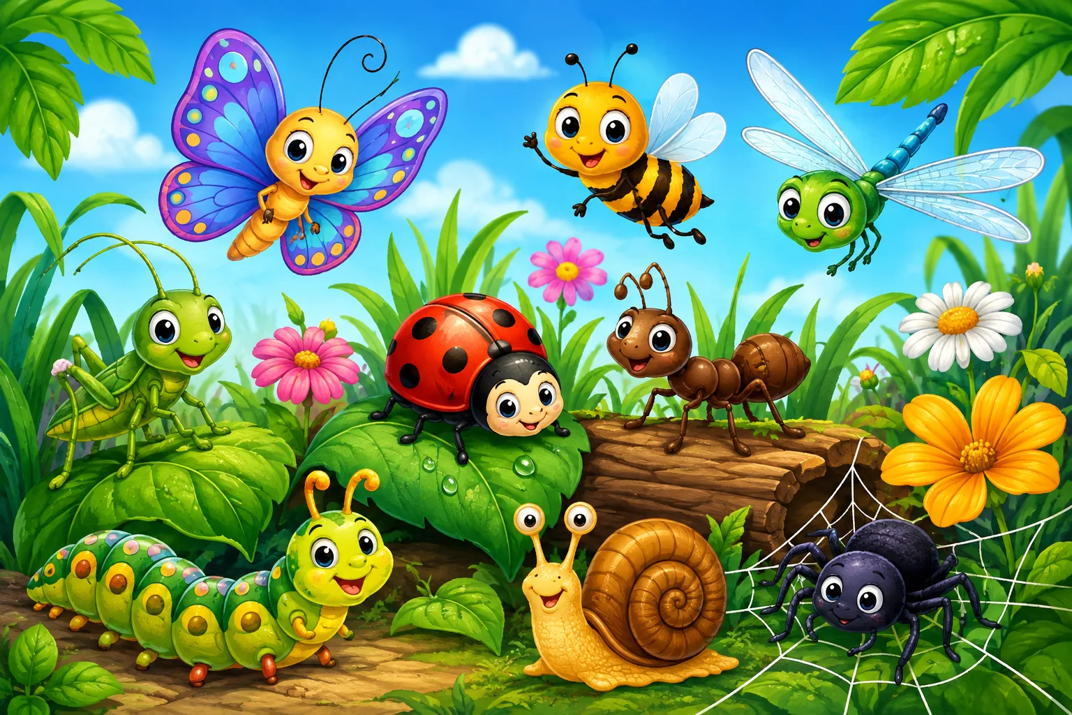 🐞 Тема недели — «Насекомые» 🦋