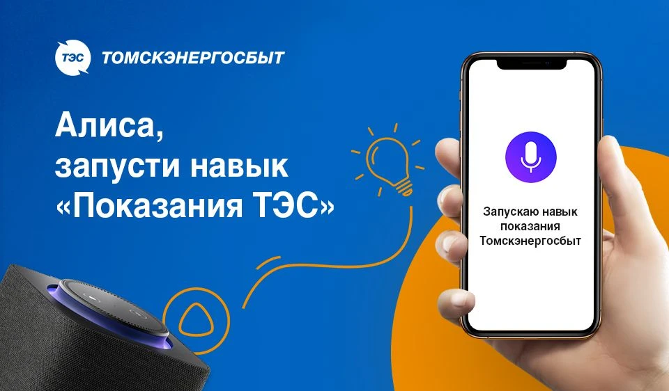 Алиса, передай показания!  С помощью голосового помощника «Алиса» от «Яндекс» передавайте показания 