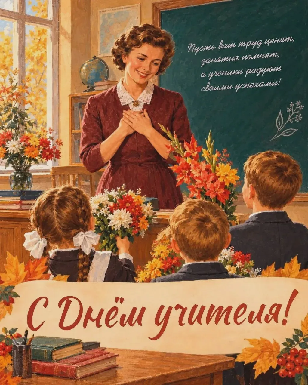 🎓 Глава Ростова-на-Дону поздравил учителей