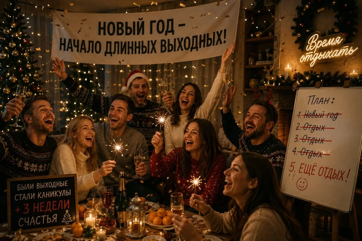 Как растянуть Новый год на три недели
