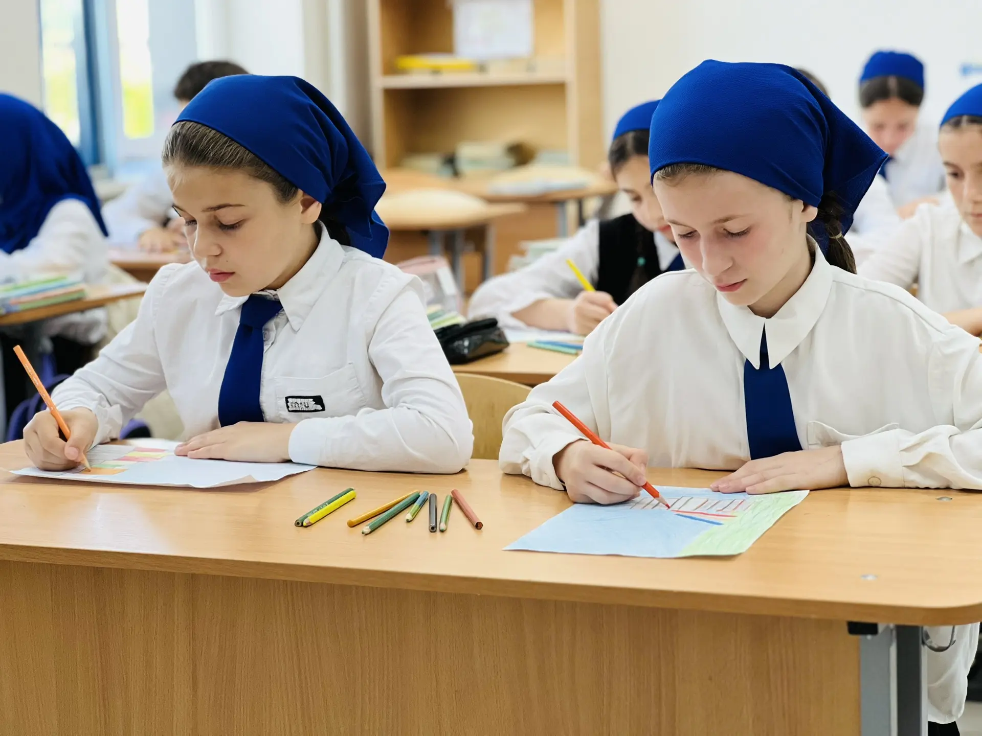 В нашей школе прошла яркая и вдохновляющая выставка художественных новинок, организован...