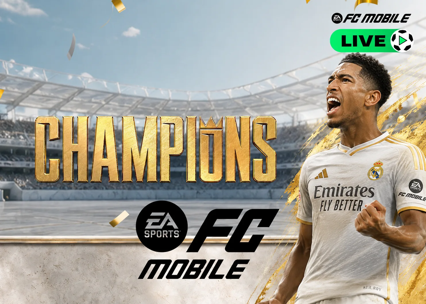 FC Mobile — разработчики анонсировали стрим по новому событию Champions. Начало 28 июля в 18:00 МСК 
