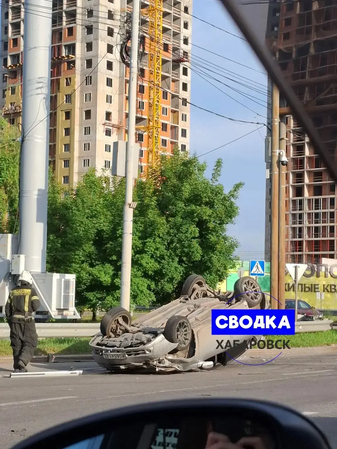 ❗️Массовое ДТП на Павла Морозова. Все живы.