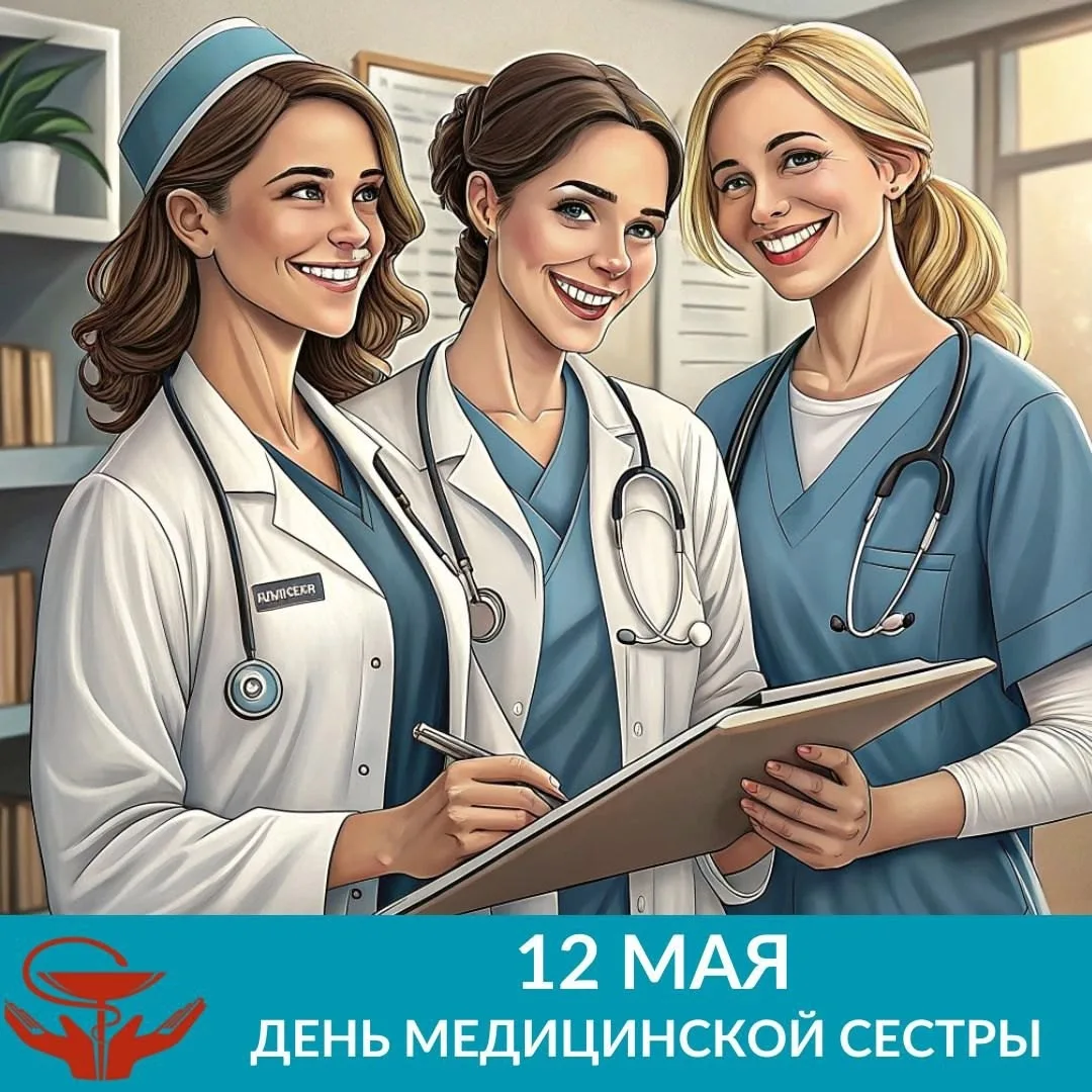 С Днём медицинской сестры! 🩺 Медицинское отделение Елецкого техникума железнодорожного транспорта — 