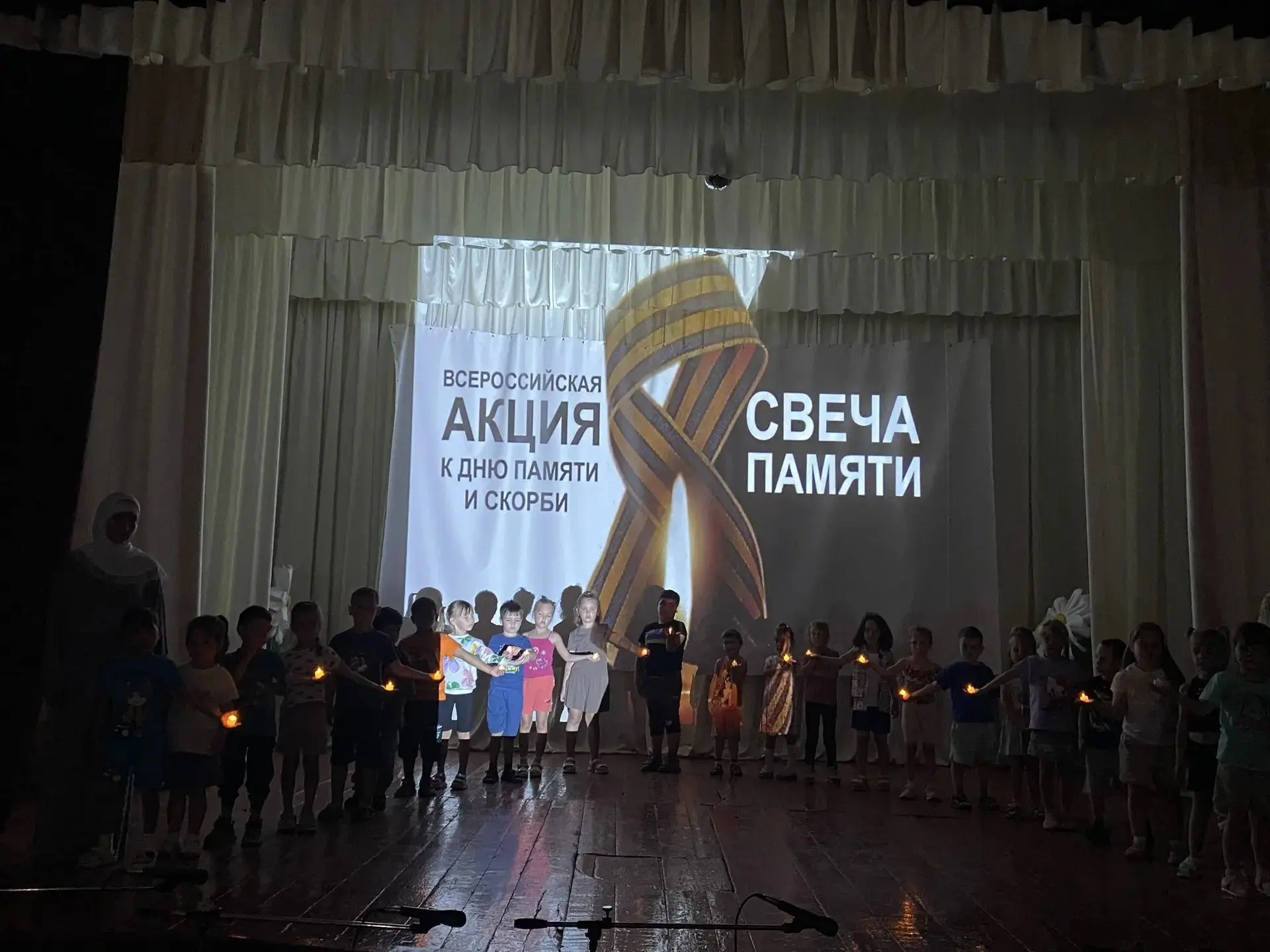 В преддверии Дня памяти и скорби, 21 июня, в Доме культуры села Большая Джалга прошла патриотическая