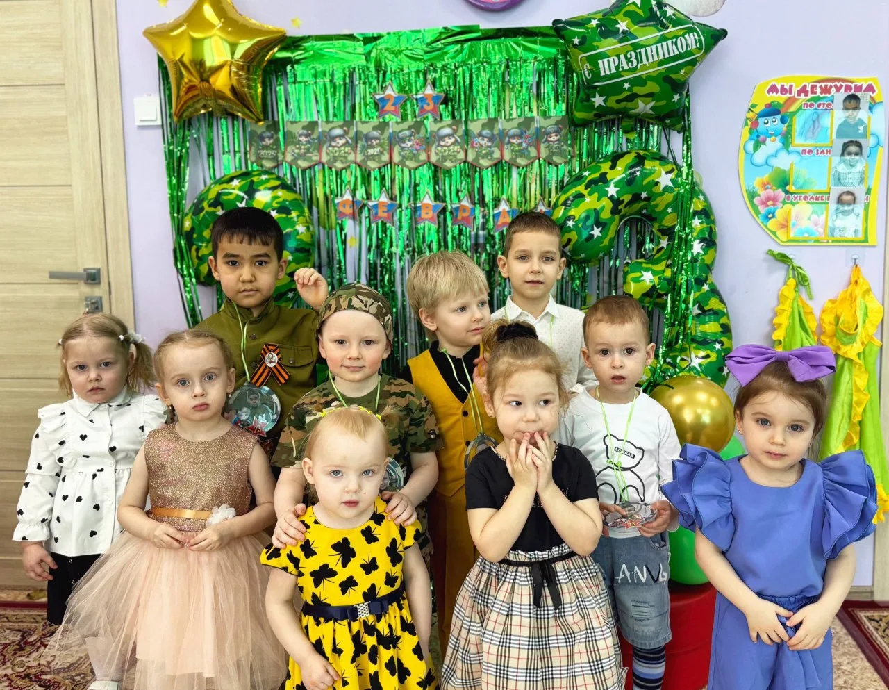 День Защитников Отечества прошел  в нашем детском саду! 🎉