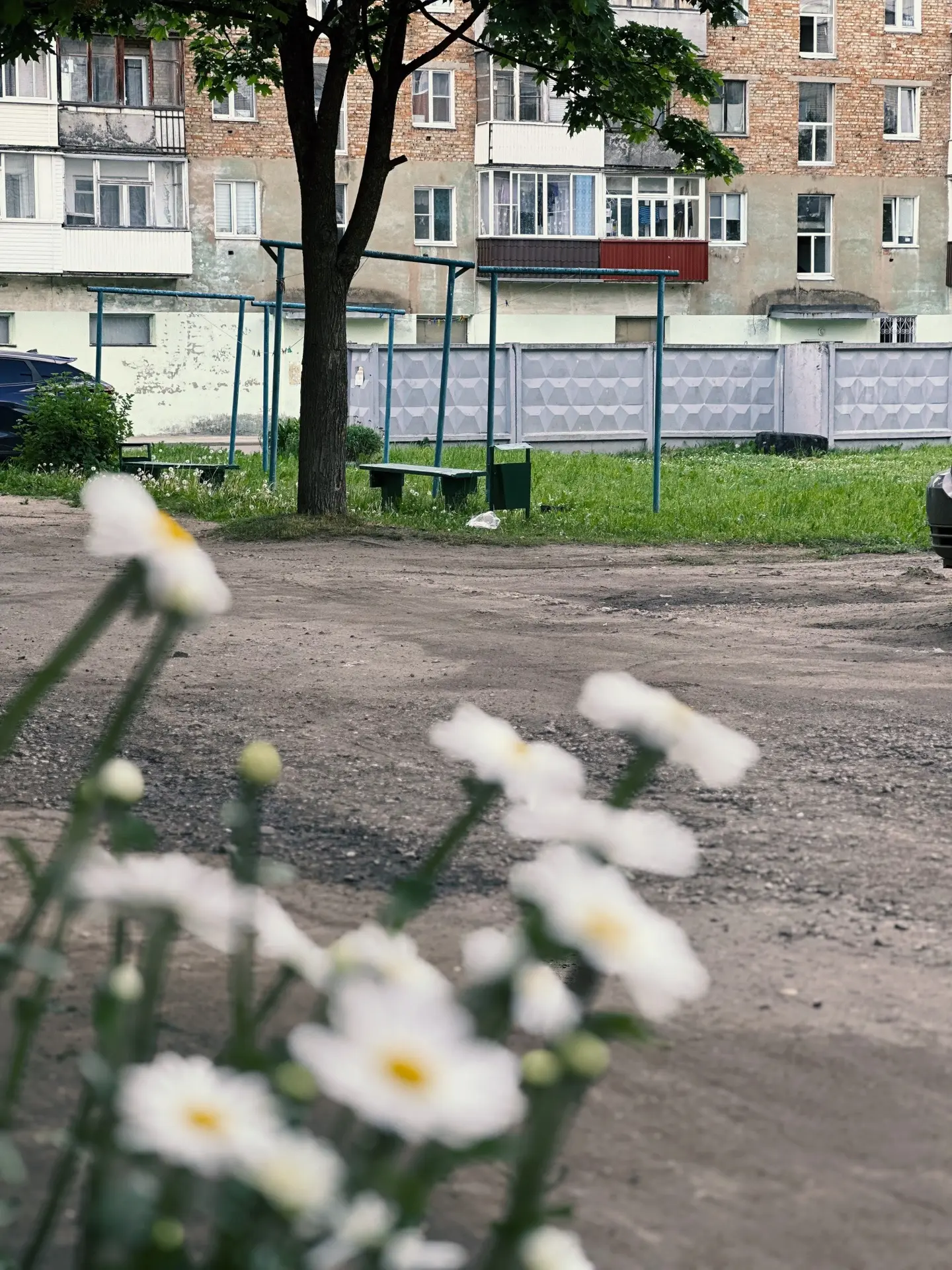 Окрашивание малых архитектурных форм - один из видов работ, выполняемых трудоустроенным...