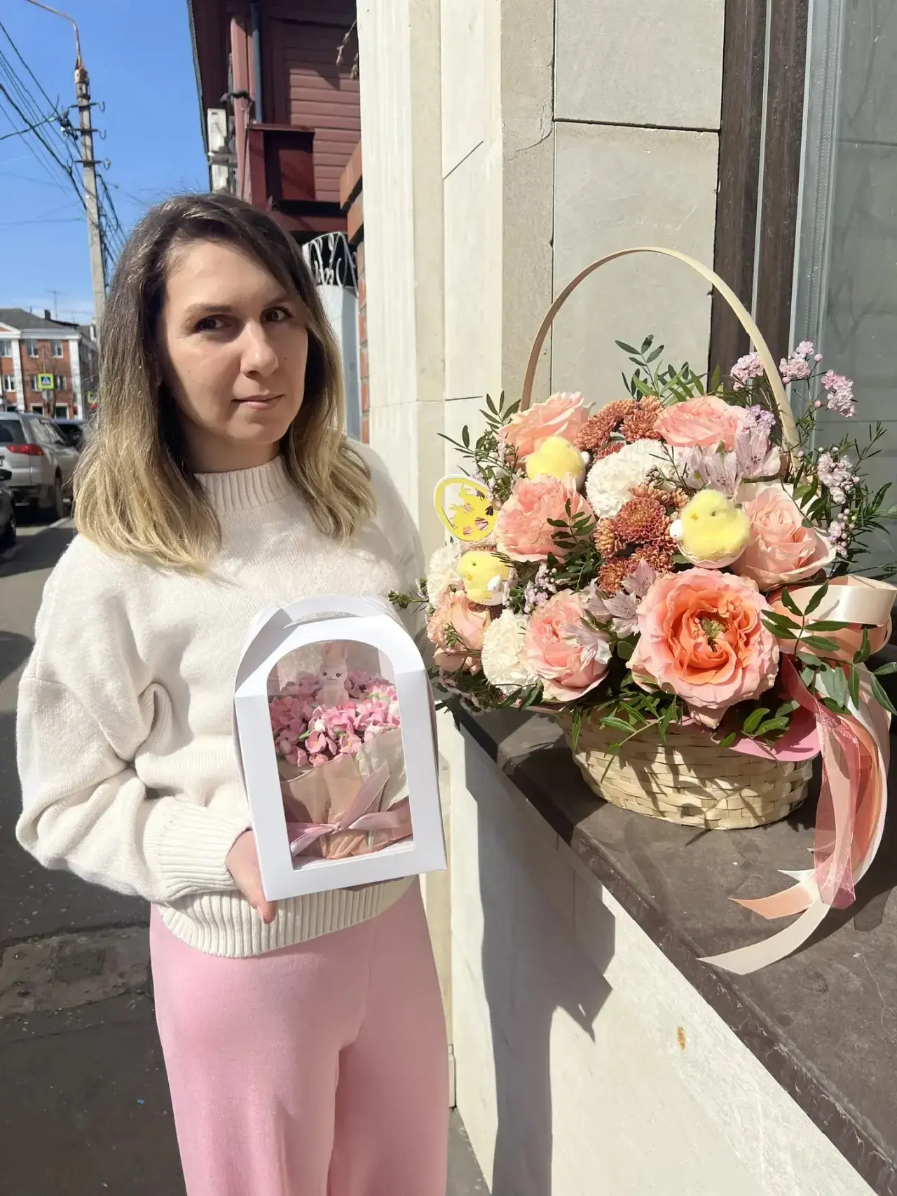 Так же с цветочными композициями, Вы можете заказать кулич на праздник✨