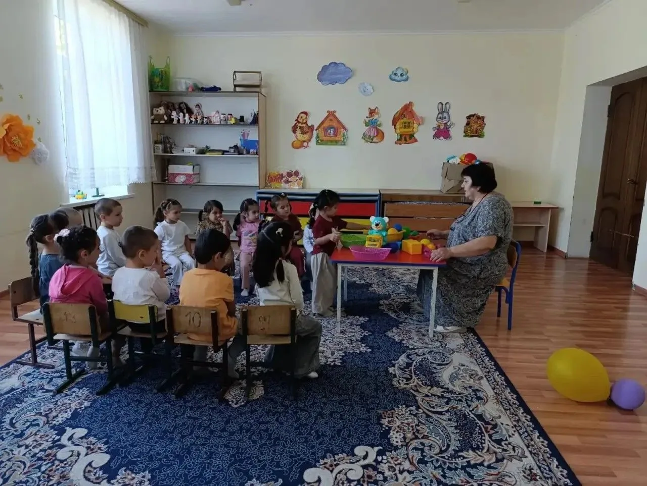 Занятие по ФЭМП во второй младшей группе А. Цель: закрепление и систематизация элемента...