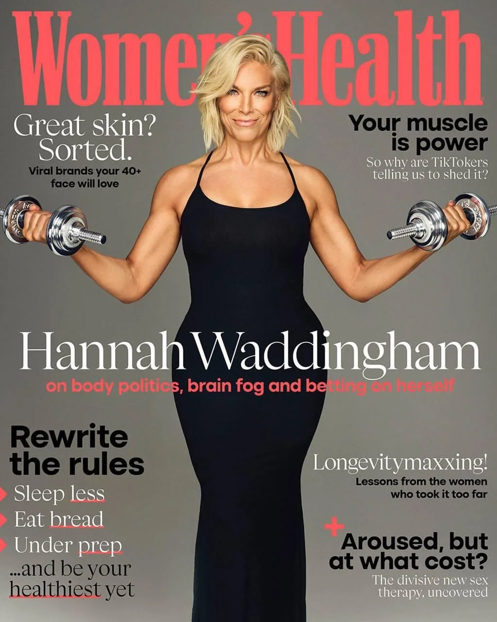 Ханна Уоддингэм («Тед Лассо») на новых фото для Women’s Health