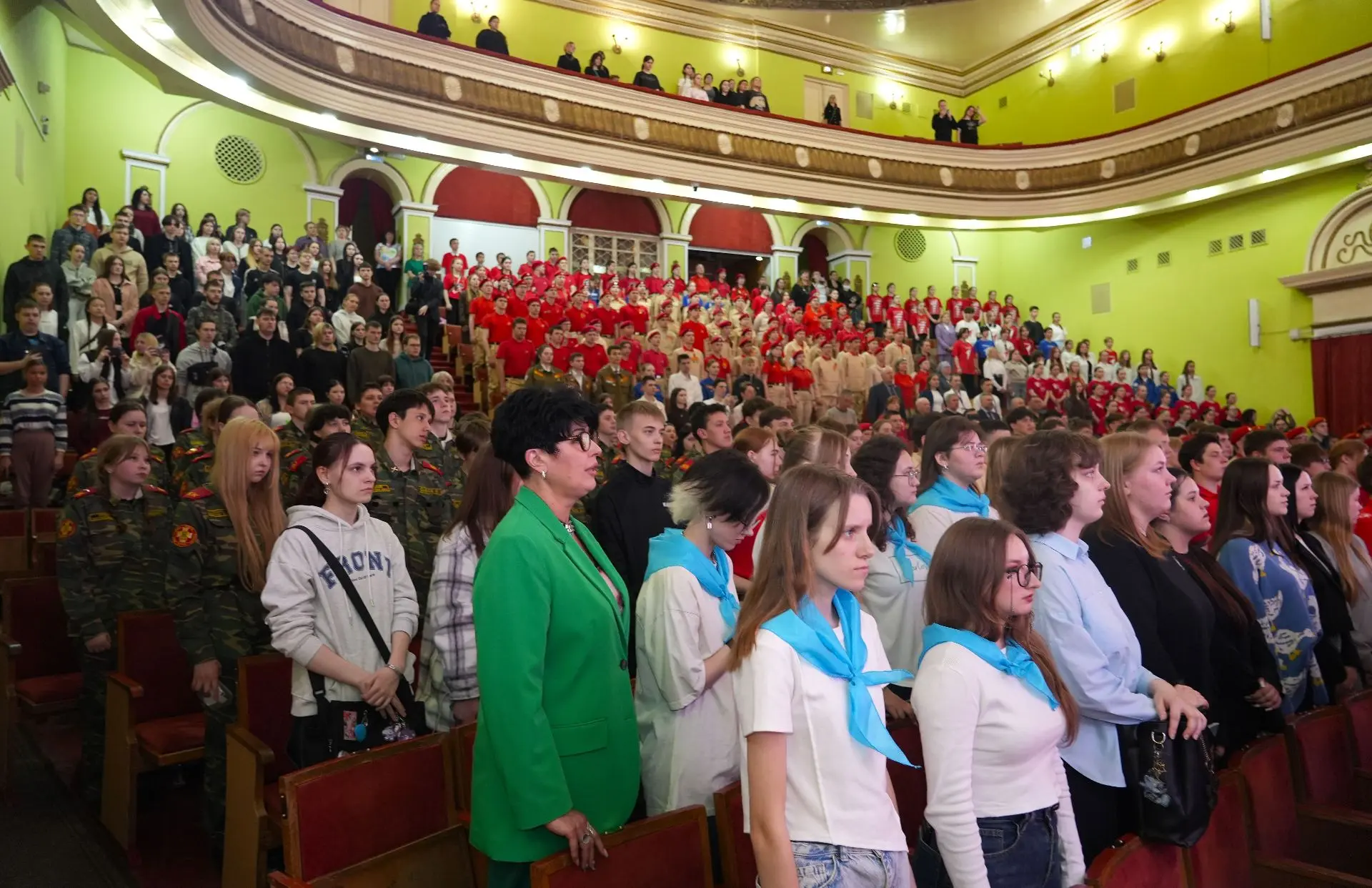 ⭐Юнармии — 10 лет!  В Бийске торжественно открыли окружной Молодёжный форум «Твой Формат», приурочен