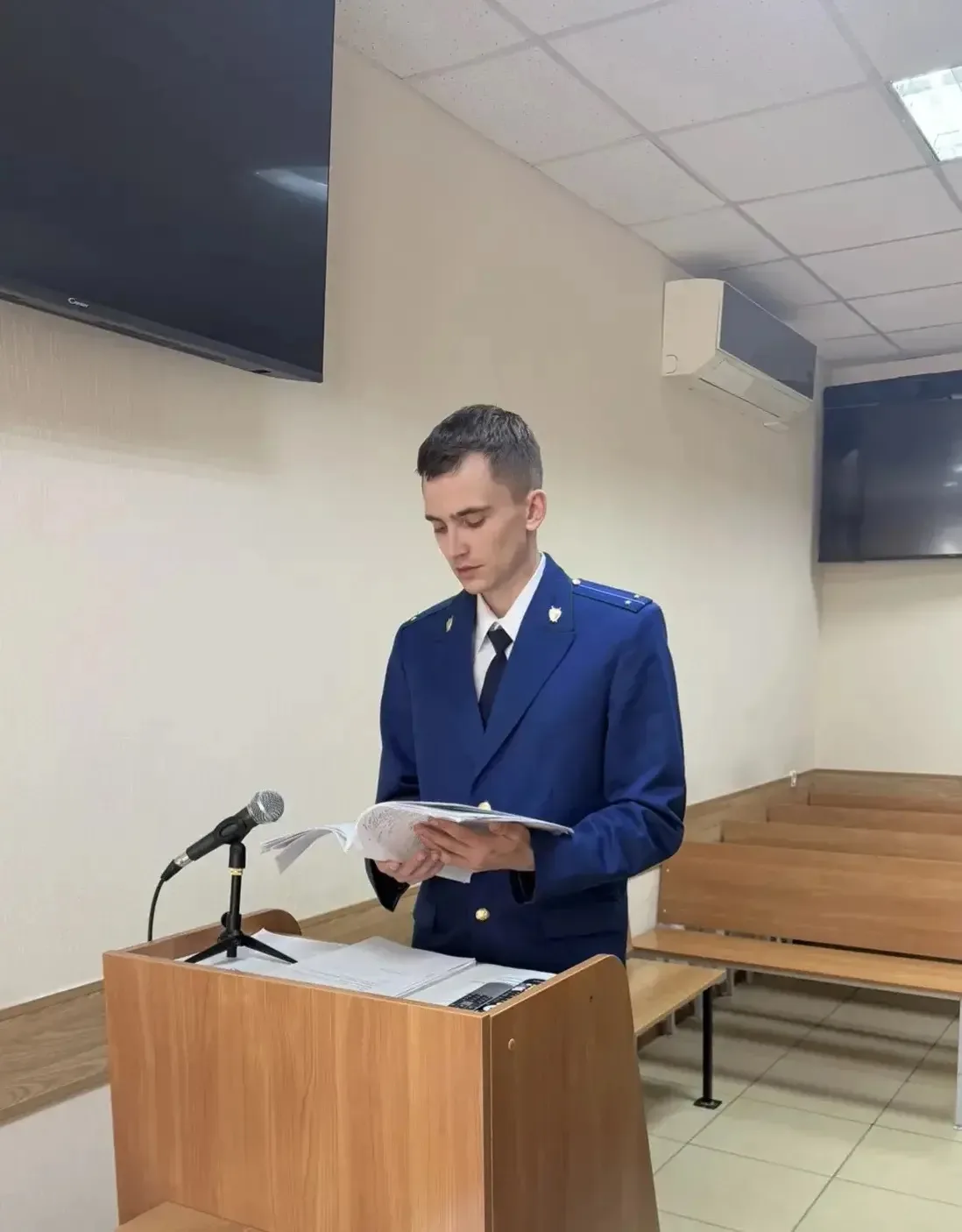 ⚡️С учетом позиции прокурора суд отказал в условно-досрочном освобождении от отбывания ...