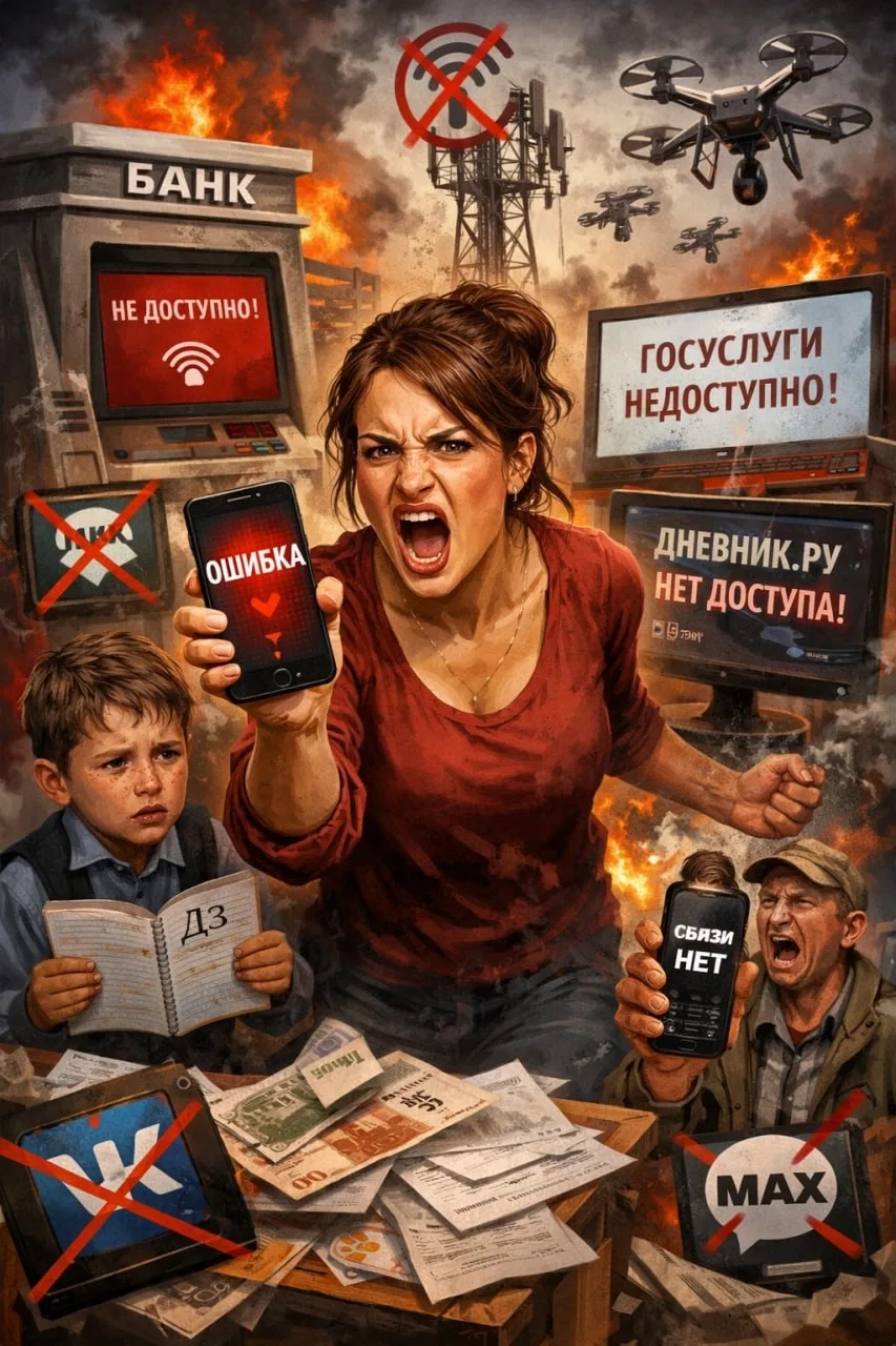 В Балакове жители жалуются, что при отключении мобильного интернета не работают даже сервисы из «бел