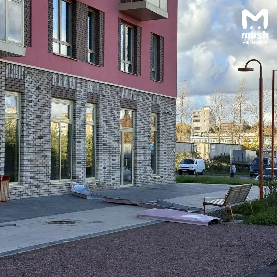 Моментальной смерти чудом избежали две случайные жительницы ЛО на видео — на них рухнул...
