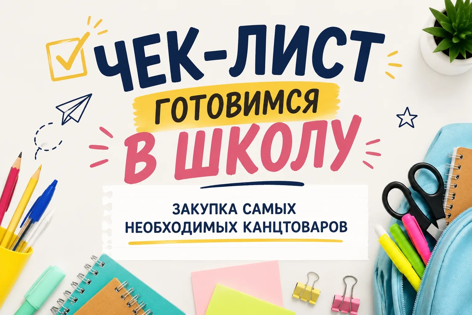 🧠 НЕОЧЕВИДНЫЙ ЧЕК-ЛИСТ: ЧТО КУПИТЬ В ШКОЛУ, А ЧТО — НЕТ