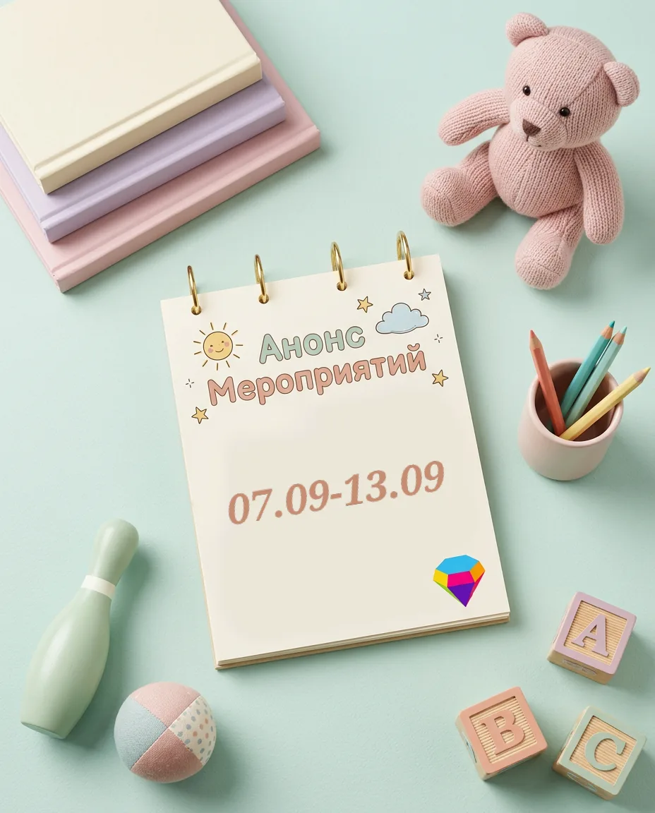 Московская неделя для наших дошколят: с 7 по 13 сентября 🧸✨