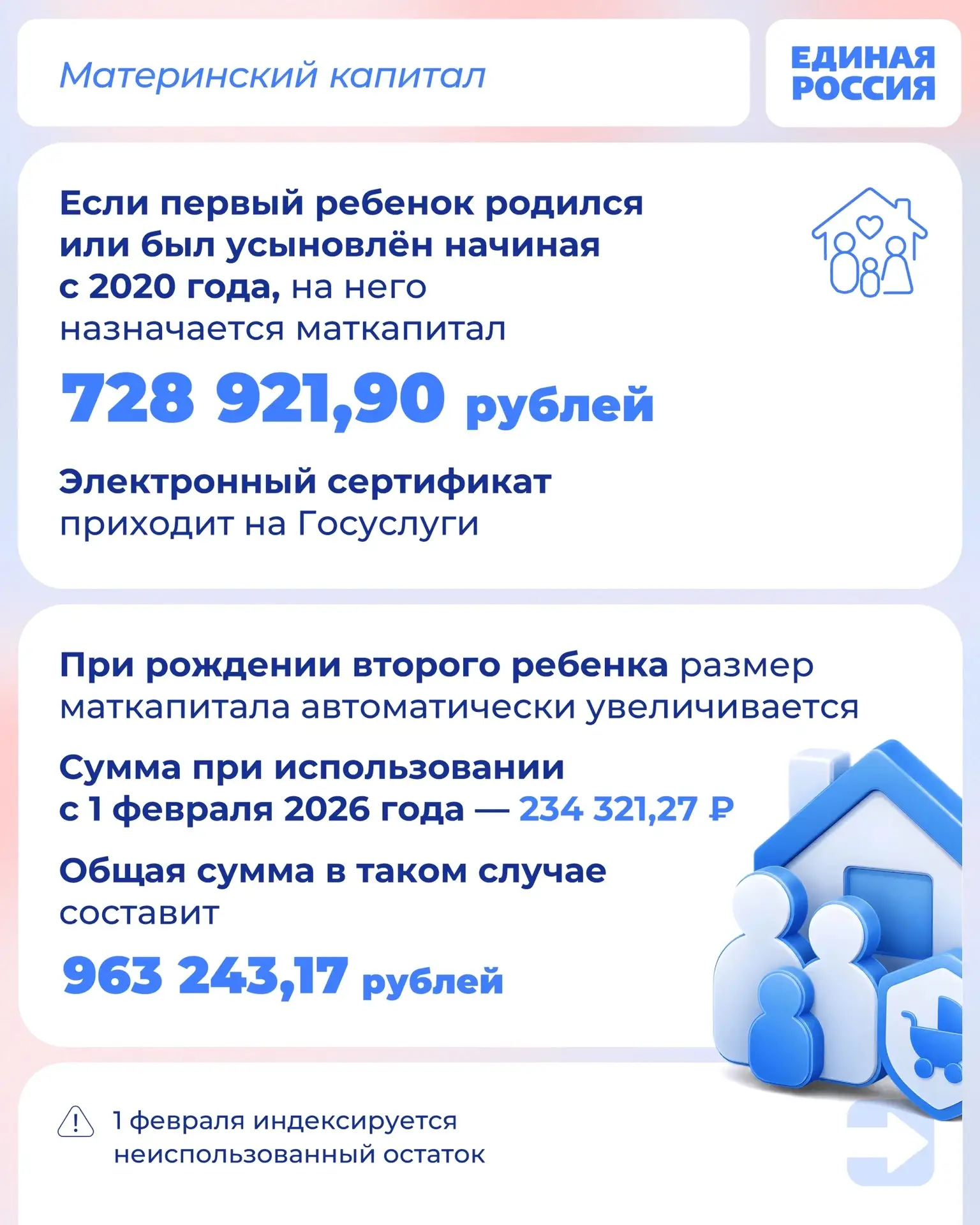 🙏 Семьи с детьми имеют право на целый ряд мер поддержки, самая известная из которых — материнский к