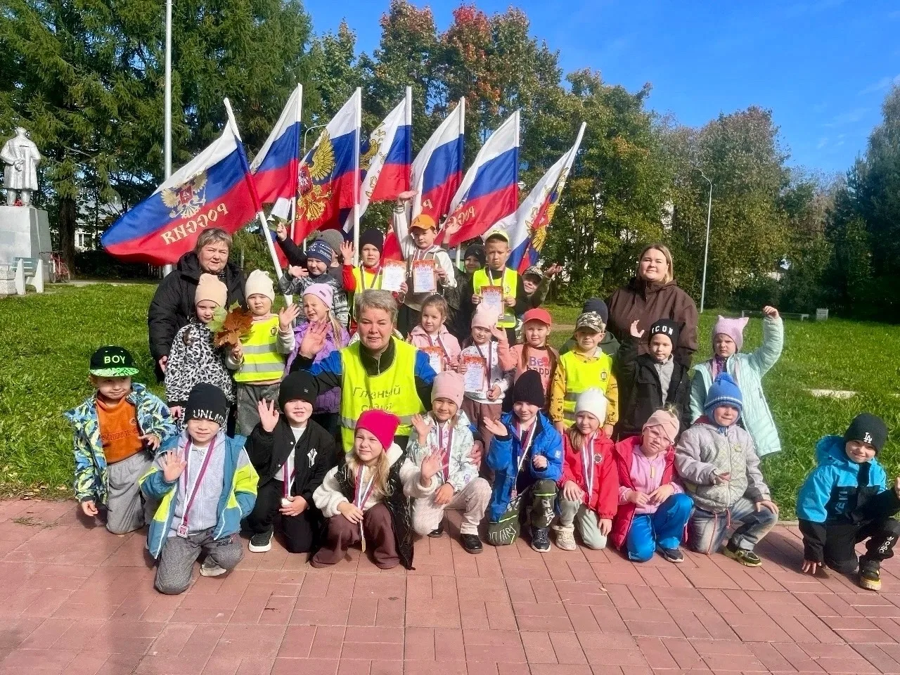 ⚡ Дошколята открыли спортивный сезон в Шипицыно