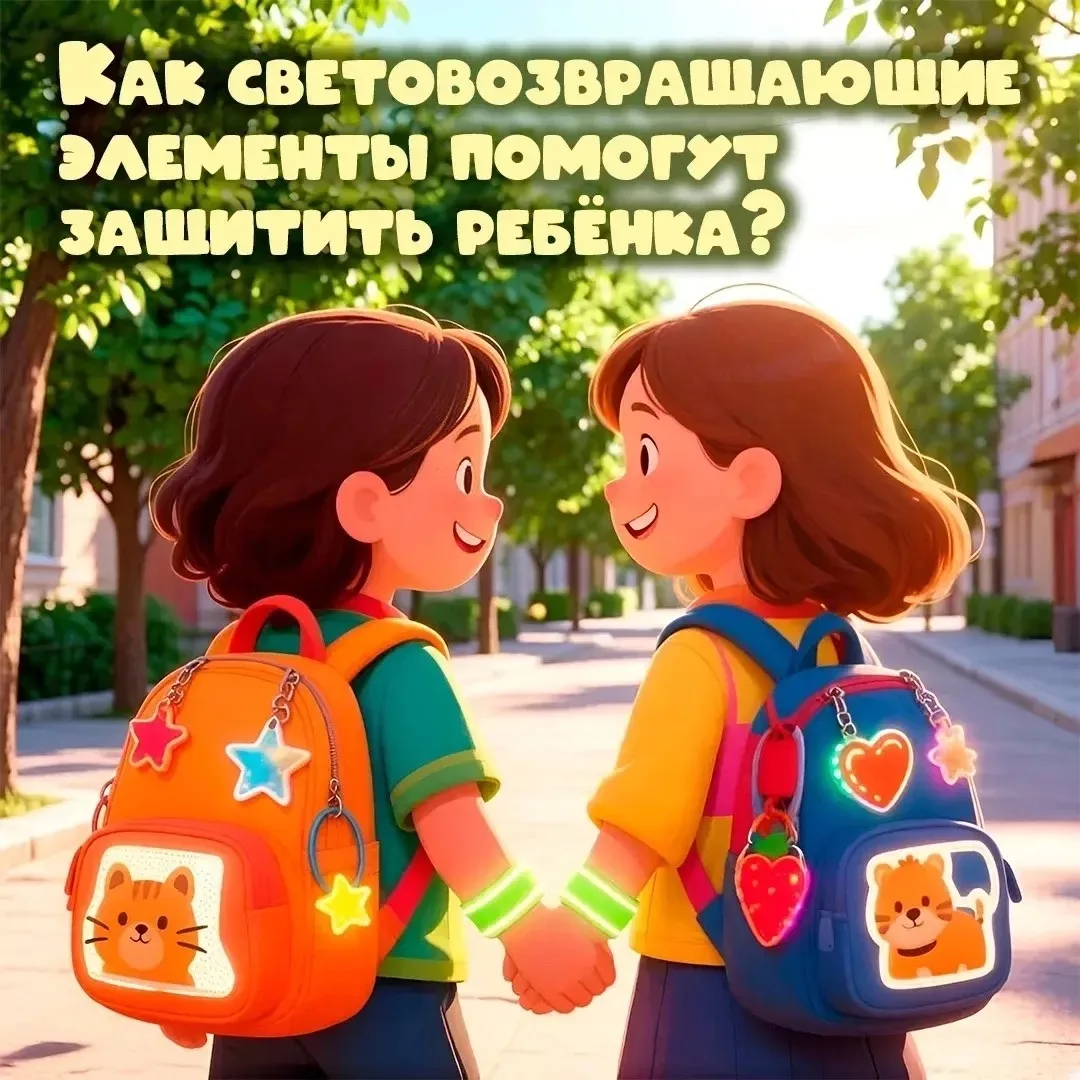 Как обезопасить ребёнка от машин в тёмное время суток? 🚌

Главный секрет кроется в СВЭ — световозвр