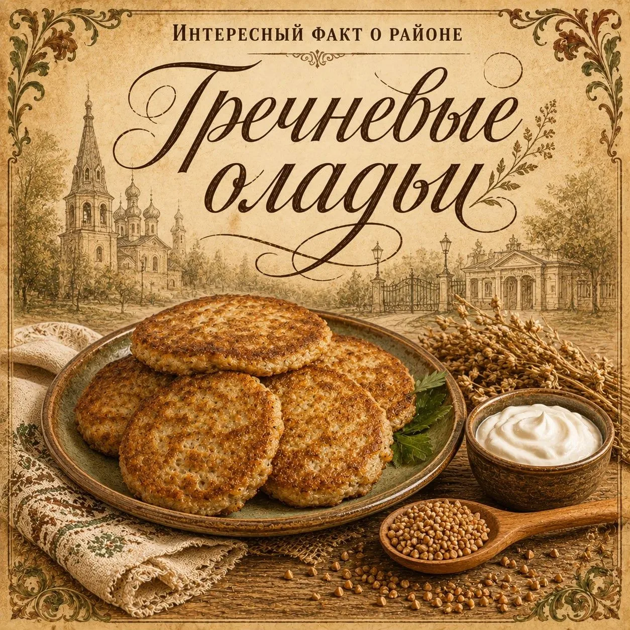 Интересный факт о районе 🌾
