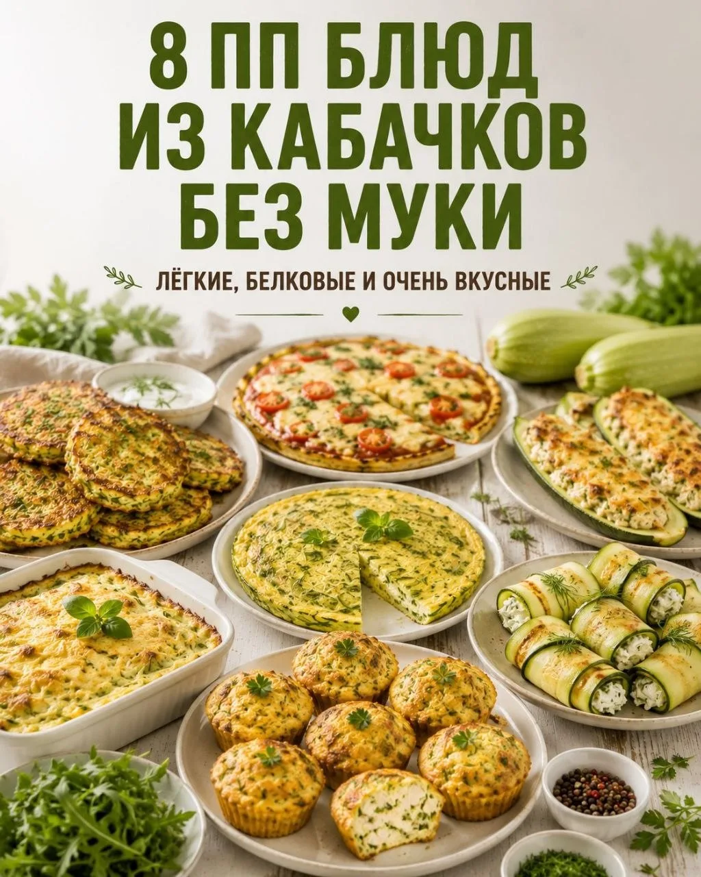 Блюда из кабачков