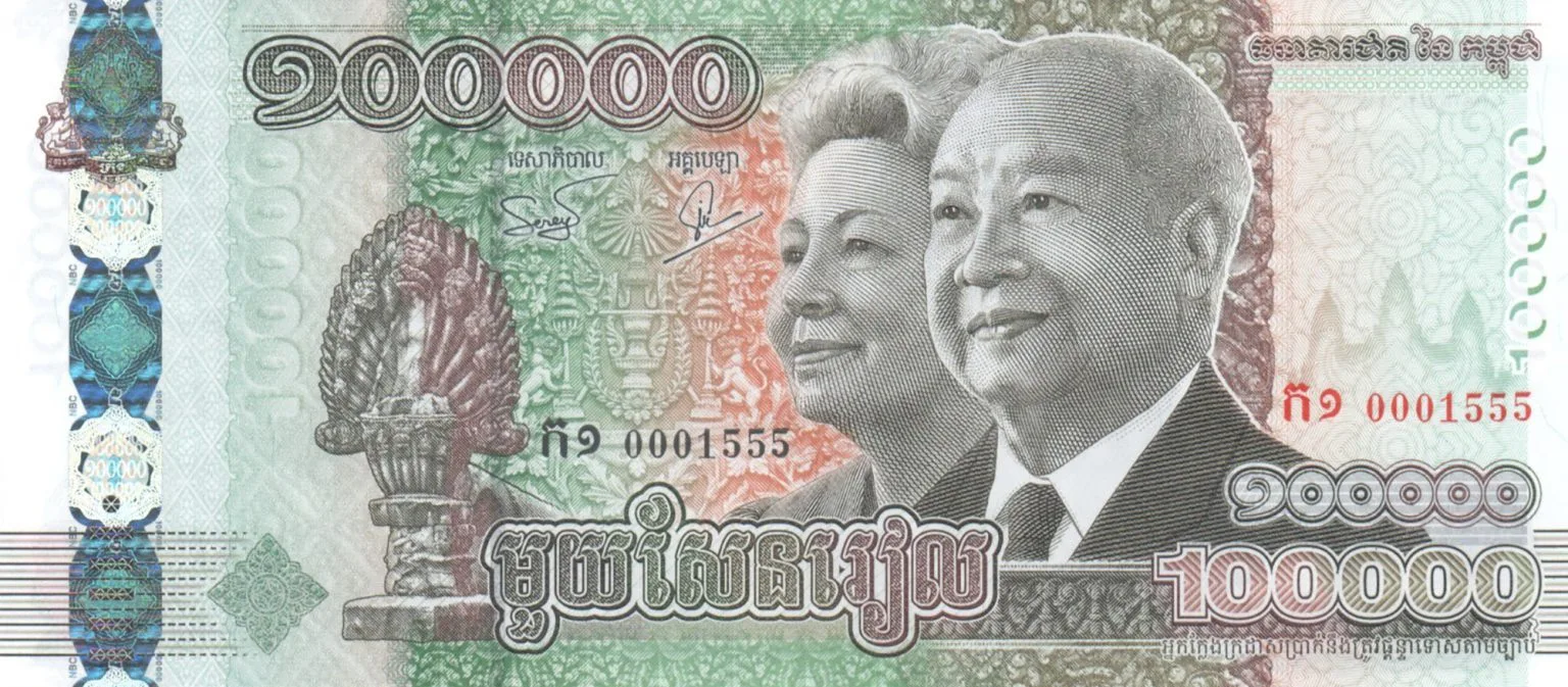 🇰🇭В Камбодже выпущена новая банкнота номиналом 100 000 риелей