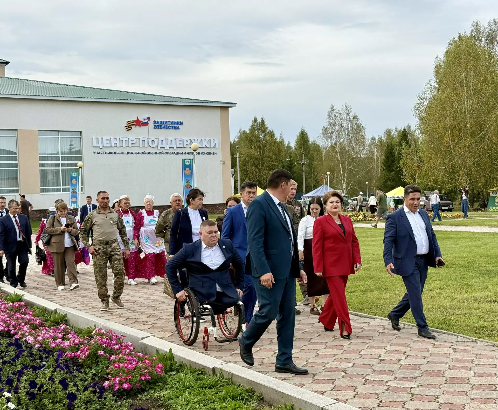 В Ермекеевском районе распахнул двери Центр поддержки участников специальной военной оп...