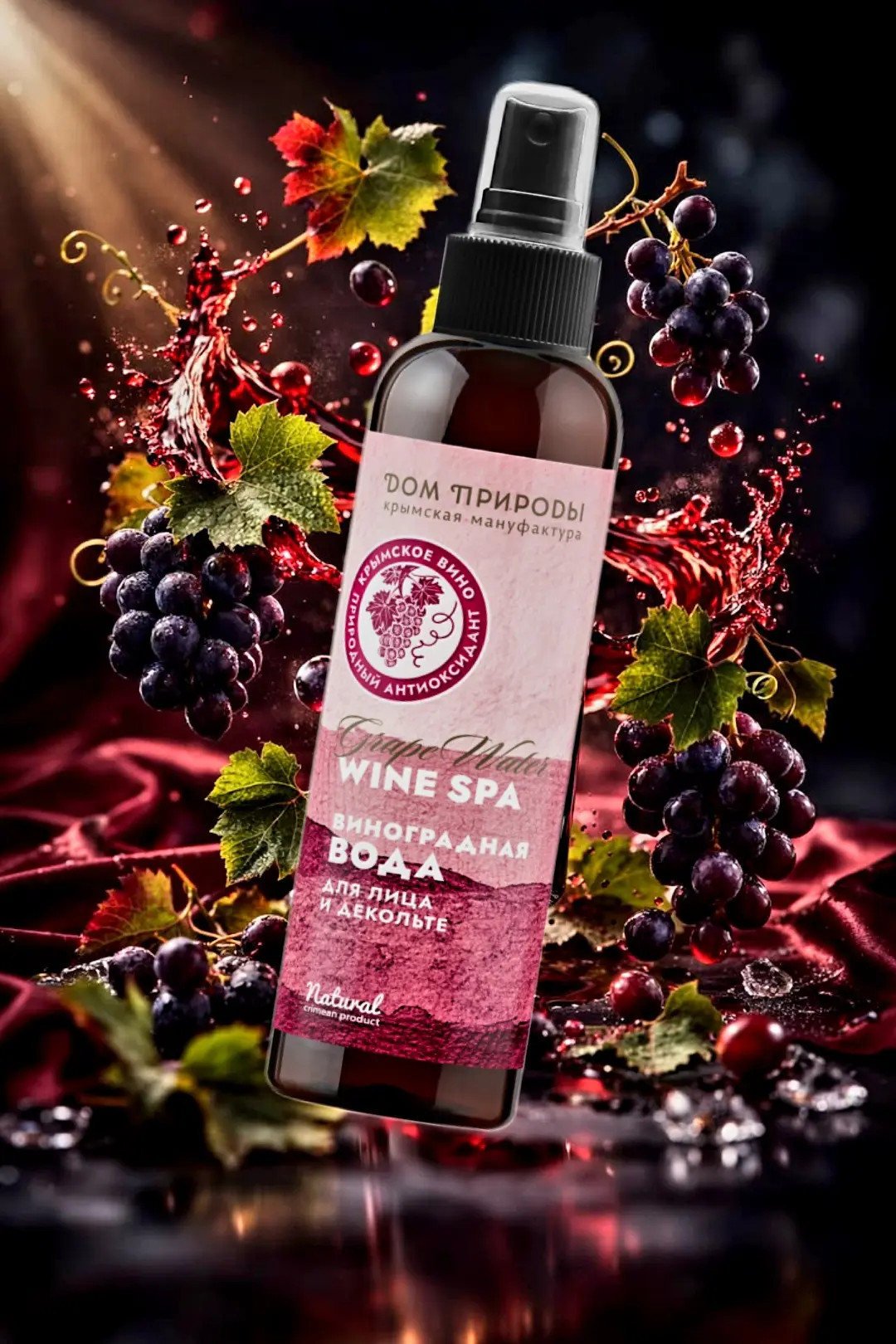 🍇ВИНОГРАДНАЯ ВОДА ДЛЯ ЛИЦА🍇