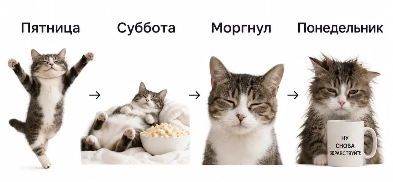 Проснулась сегодня пораньше, чтобы сразу составить список дел на неделю