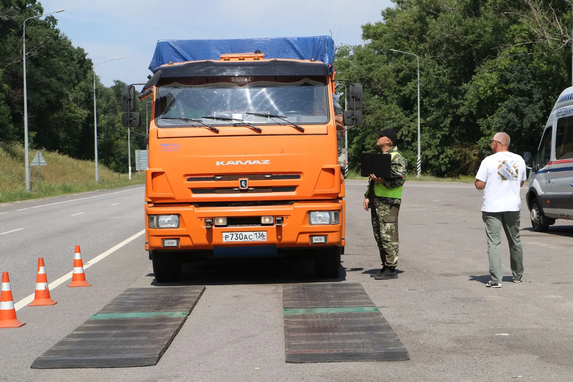 🚚 Передвижные пункты весового контроля в действии