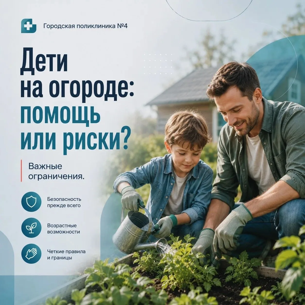 🤔 Дети на огороде: помощь или риски? 

Лето в разгаре, и многие из нас выезжают на дачи. Привлечь р