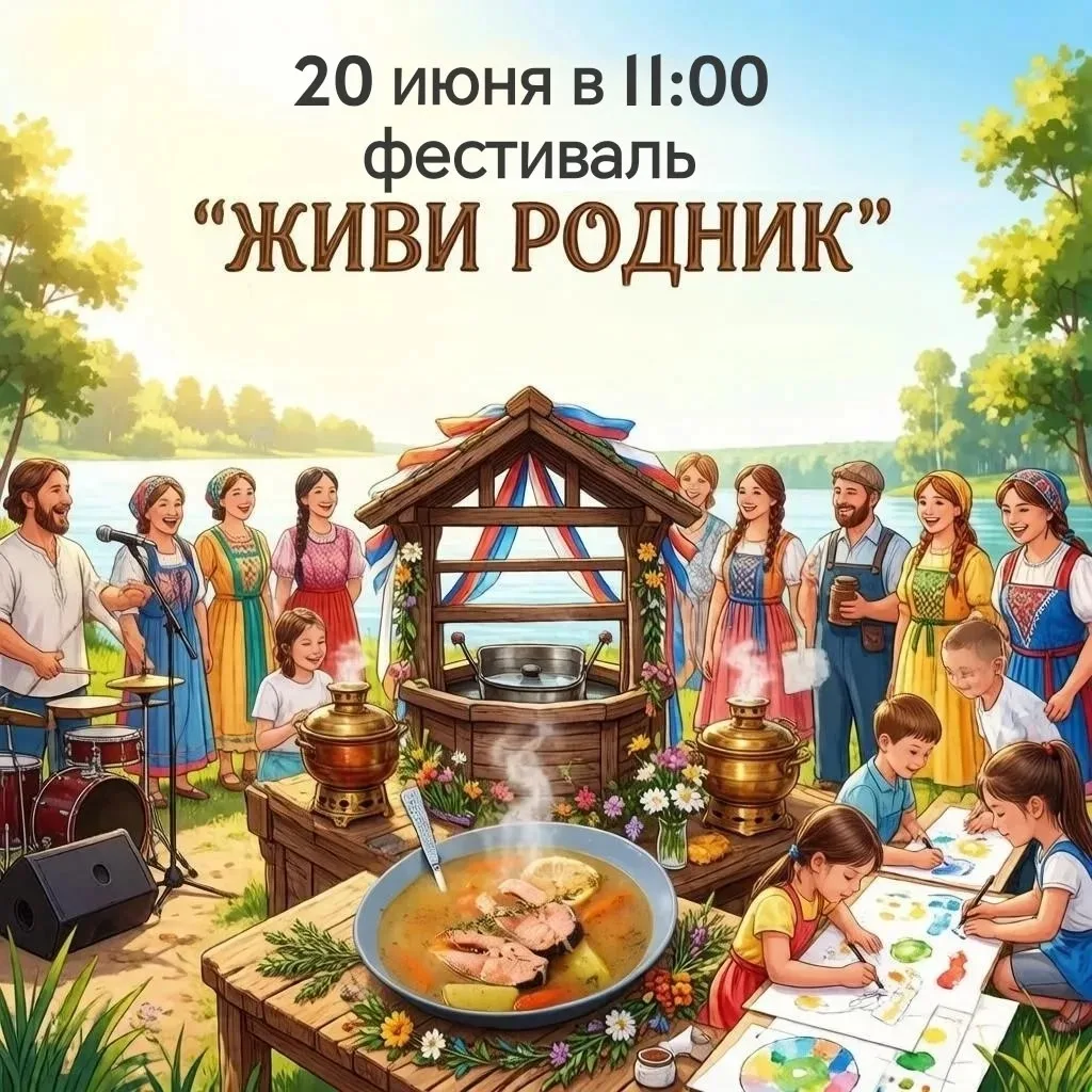 🌿 ТОС «Сельхозтехника» приглашает на открытие родника!

20 июня в 11:00 на берегу озера состоится т
