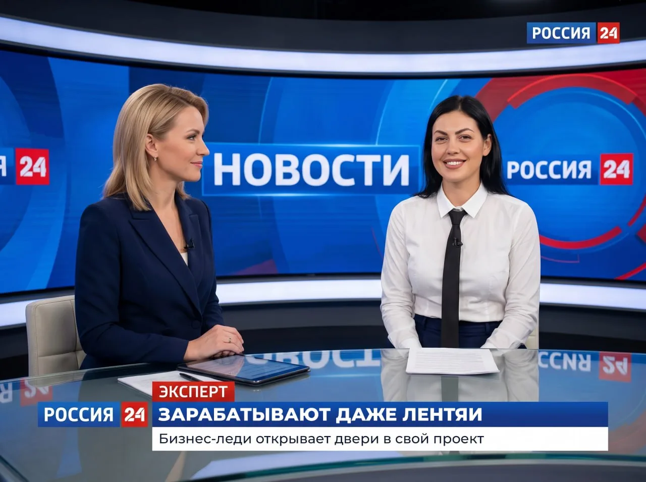🇷🇺 Эта женщина сейчас на всех экранах страны благодаря своему проекту