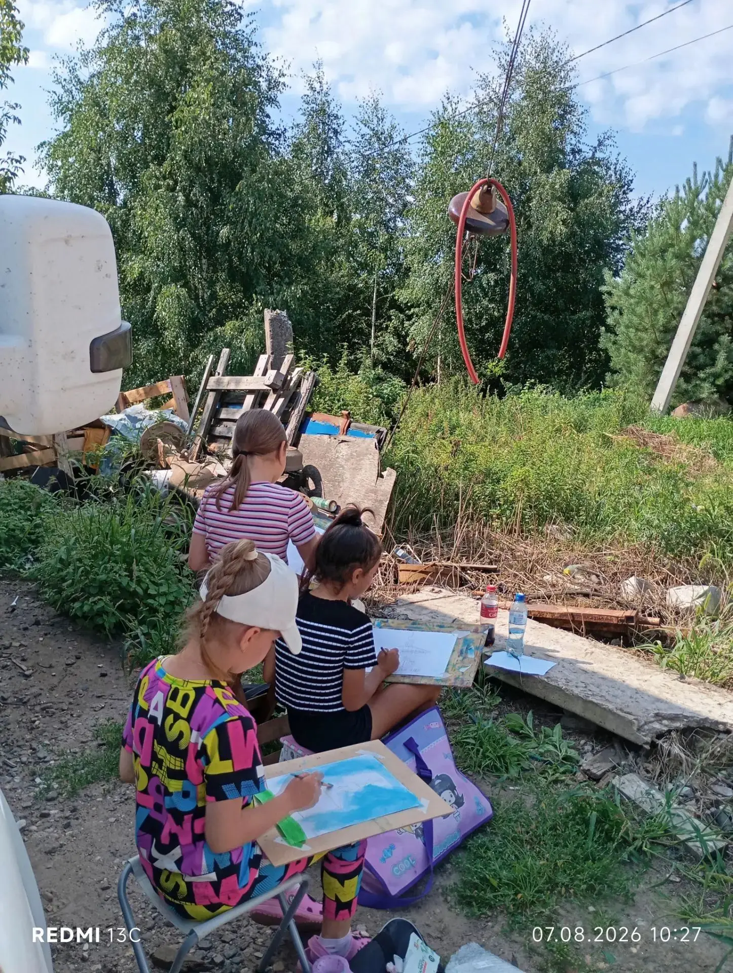 🎨🖌️В Никольской детской школе искусств закончили свою работы пленэры.