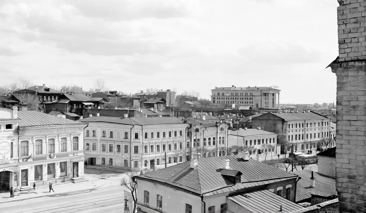 1970-е, Казань. Улица Куйбышева (ныне Пушкина).