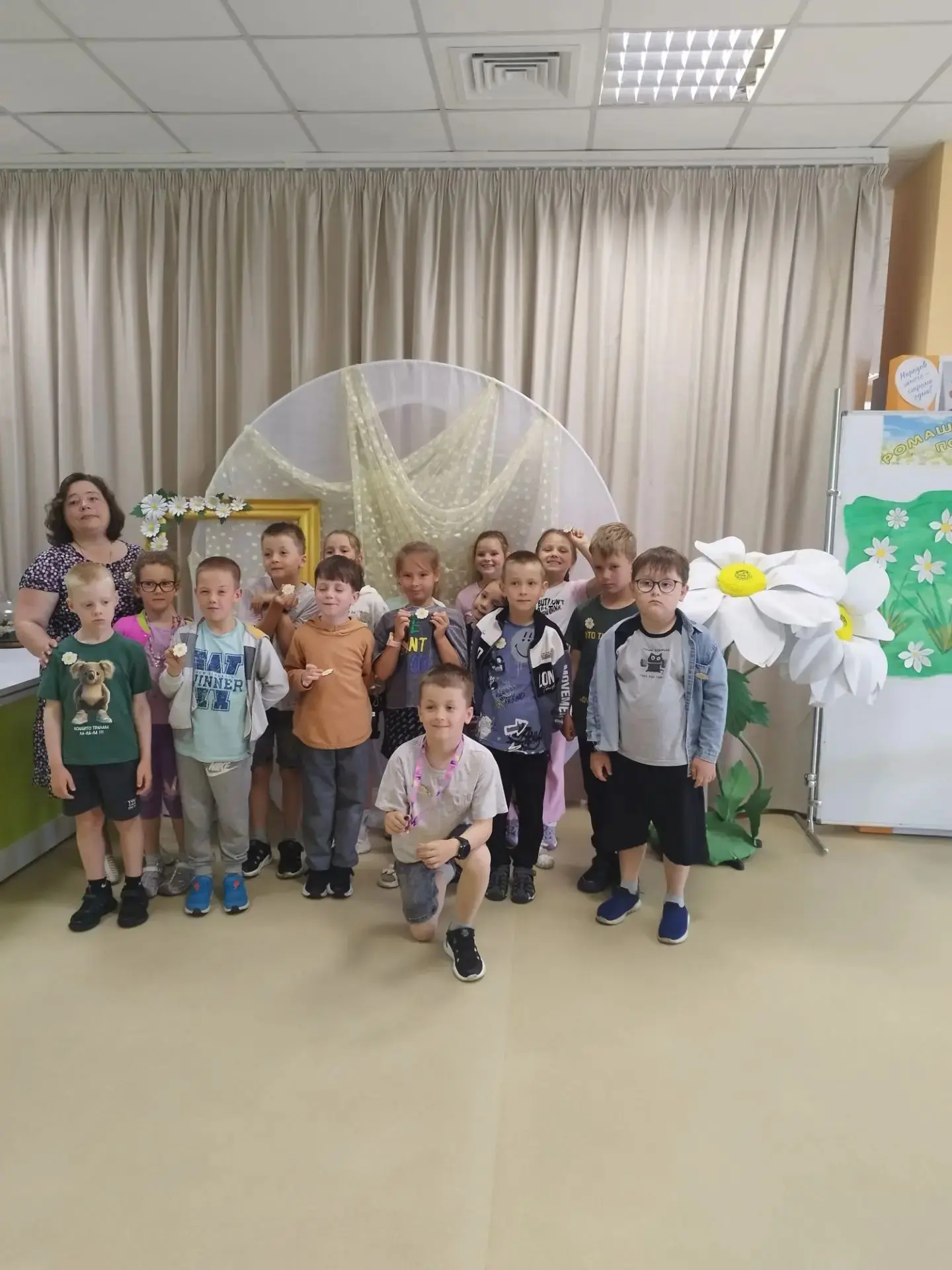 🌼🎉 В нашем летнем лагере прошёл особенный день — День семьи, любви и верности! Этот день собрал вс