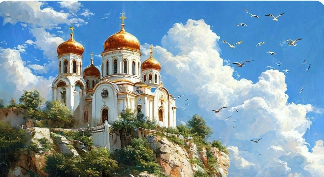 📝 Пройдет гроза над Русскою землею.
Народу русскому Господь грехи простит
И Крест святой Божественн