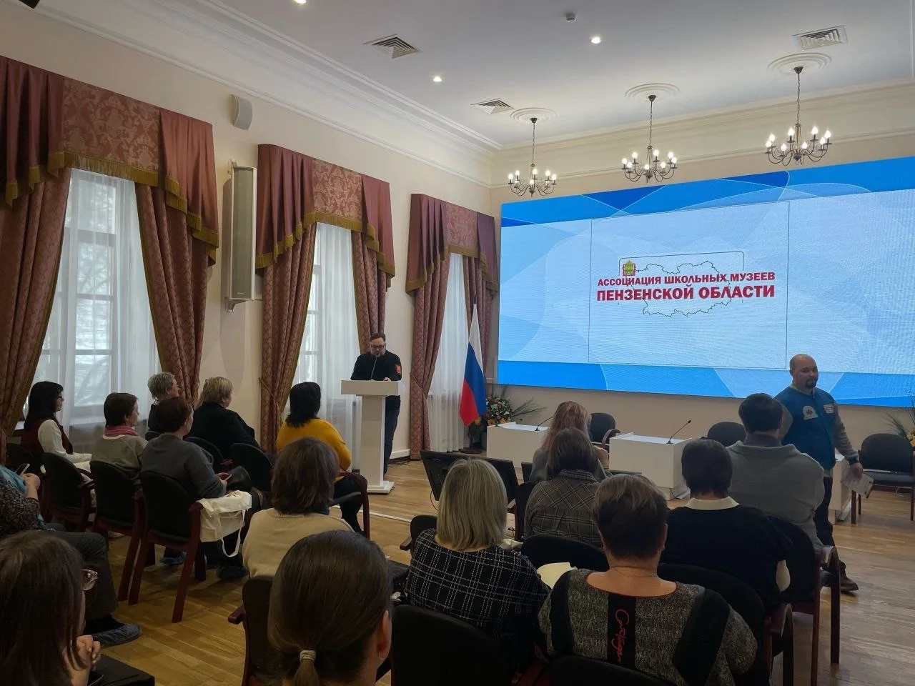 💥Представители Ассоциации школьных музеев Пензенской области, ученицы нашей школы приняли участие в 