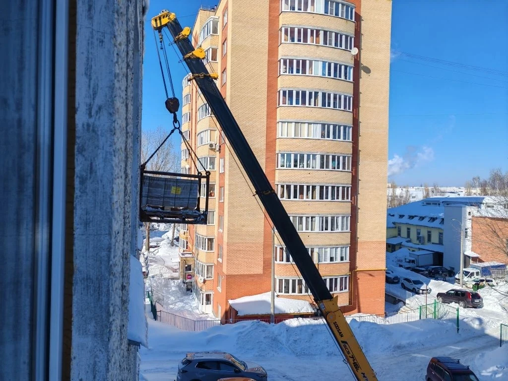 Капитальный ремонт в 55- ой:                                                        1. Продолжаются 