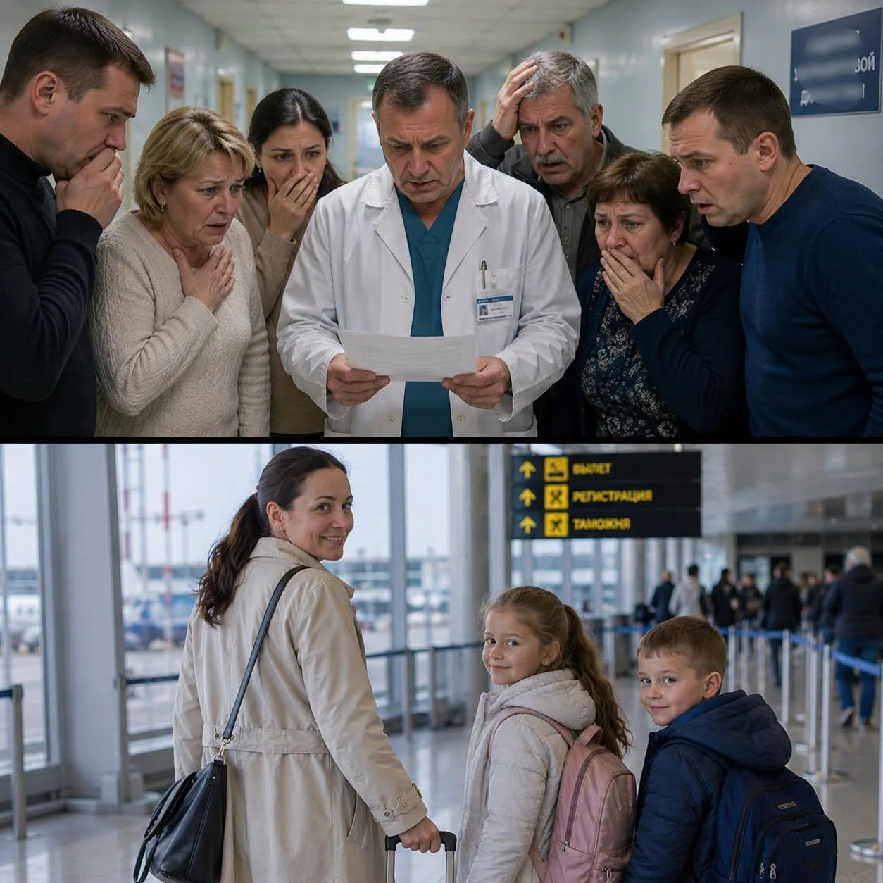 Через пять минут после развода я с двумя детьми уехала из России. А мой бывший муж в эт...
