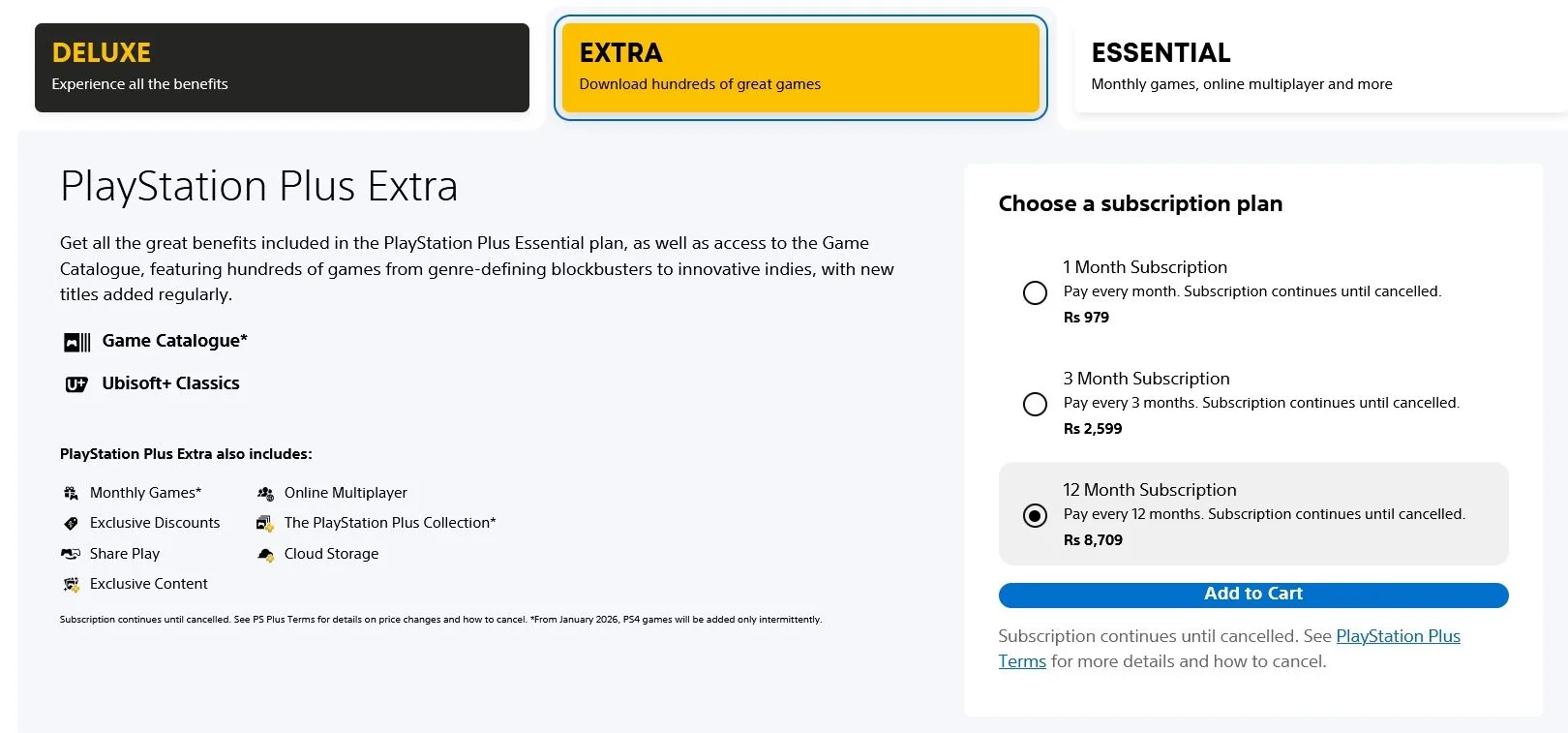 В Турции подорожали все подписки PS Plus  PS Plus Essential: • 1 месяц – 400 ₺ (было 270 ₺) • 3 меся