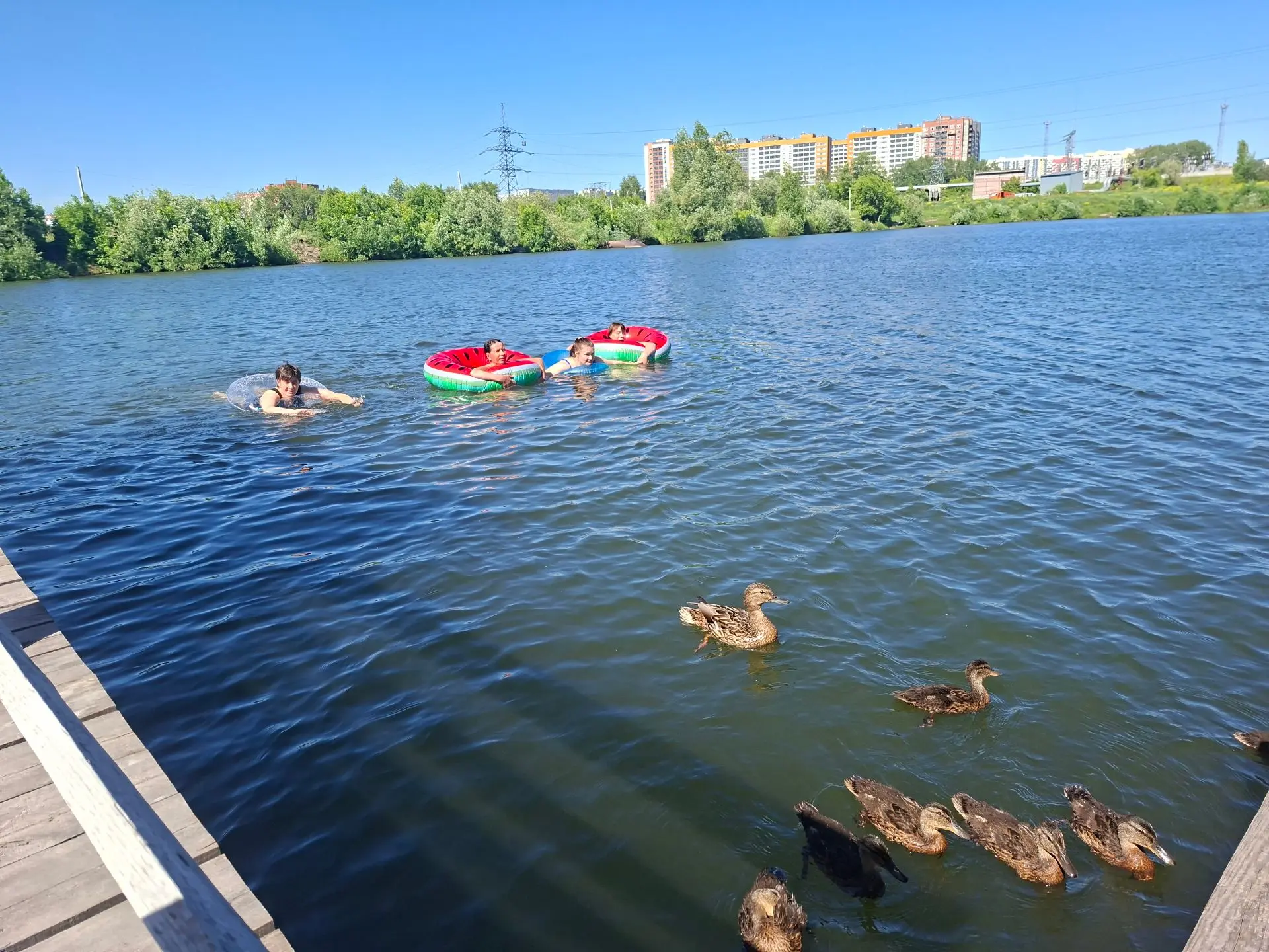 Солнечный день на Озере Гармонии Чудес☀️                                                    Сегодня 