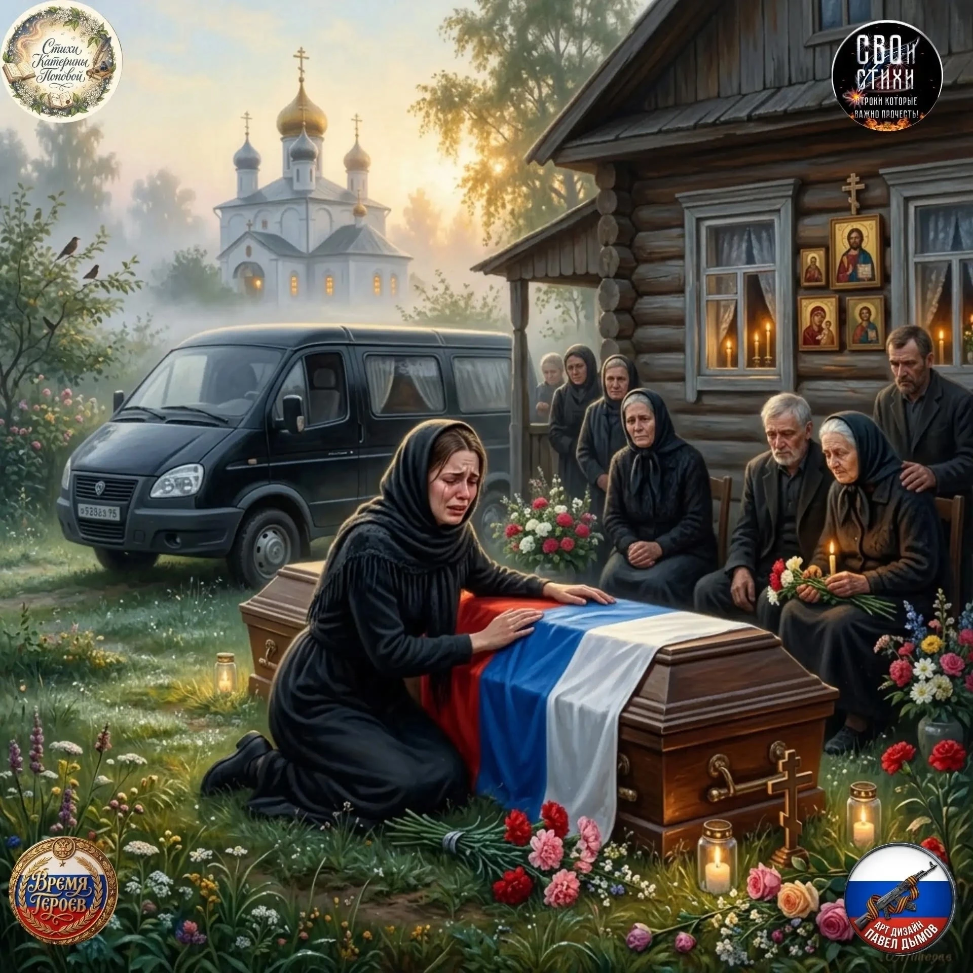 Сегодня сына привезли.