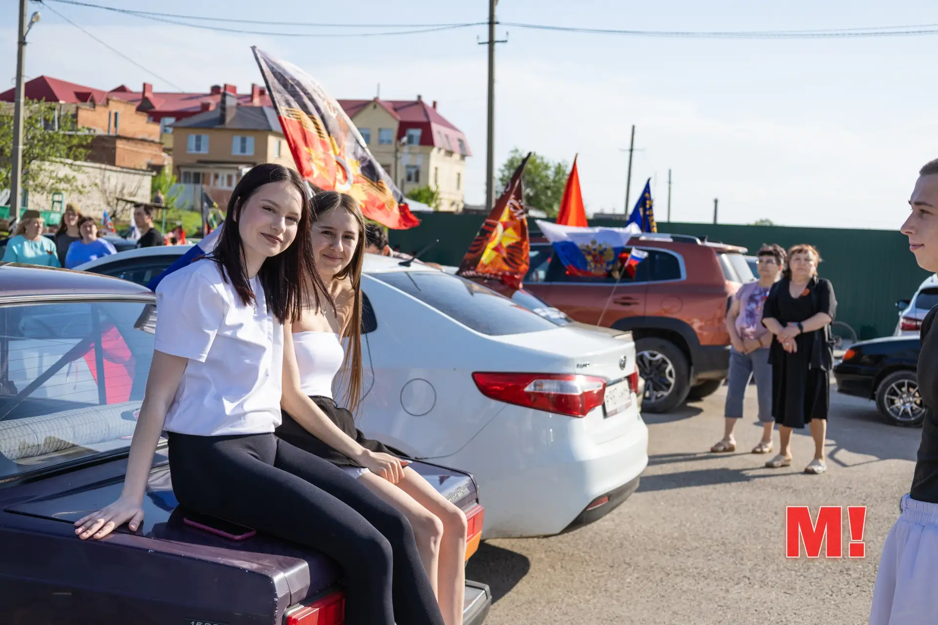 Автопробег в Марксе 9 мая 2026 года  Как в Марксе отметили День Победы - больше фотографий в фотоаль