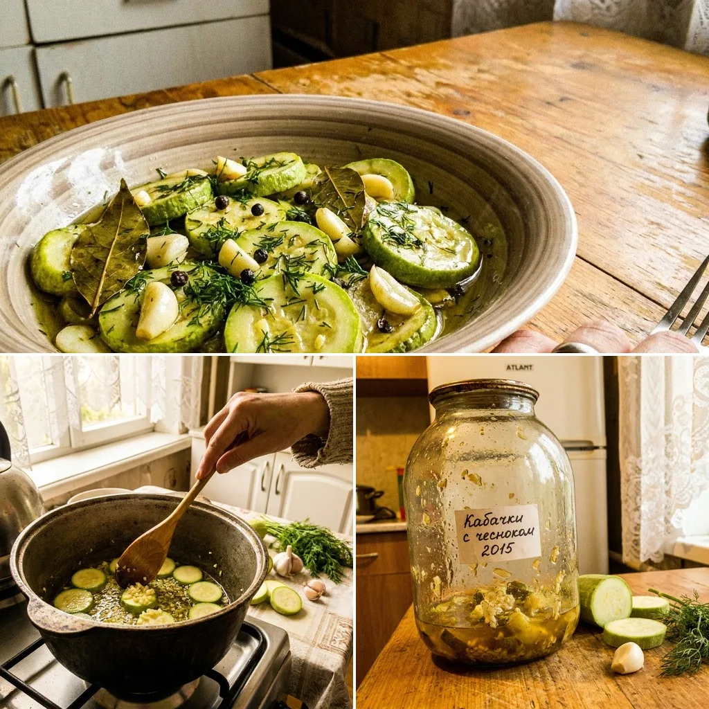 🧄 КАБАЧКИ С ЧЕСНОКОМ