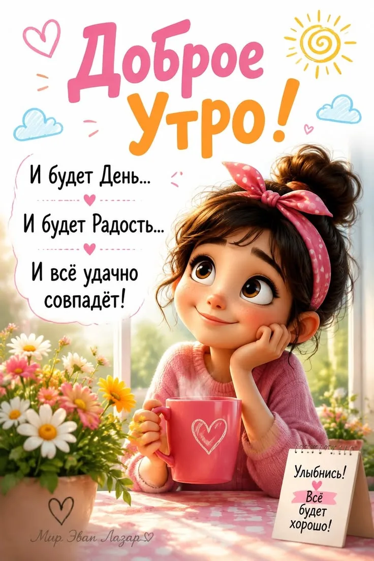 #утро
Картинки на каждый день