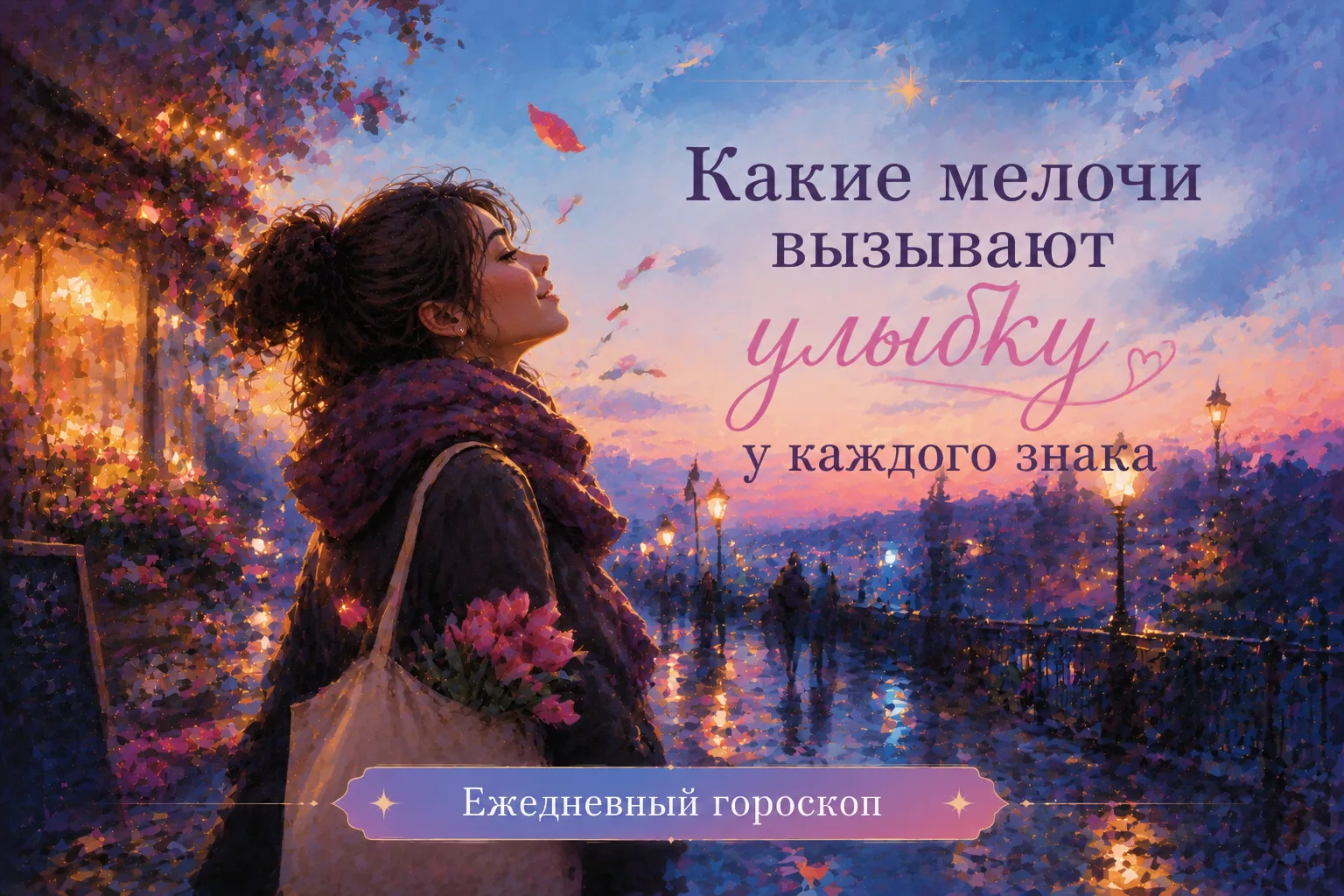 😊 Какие мелочи вызывают улыбку у каждого знака зодиака

Иногда настроение меняют не большие события