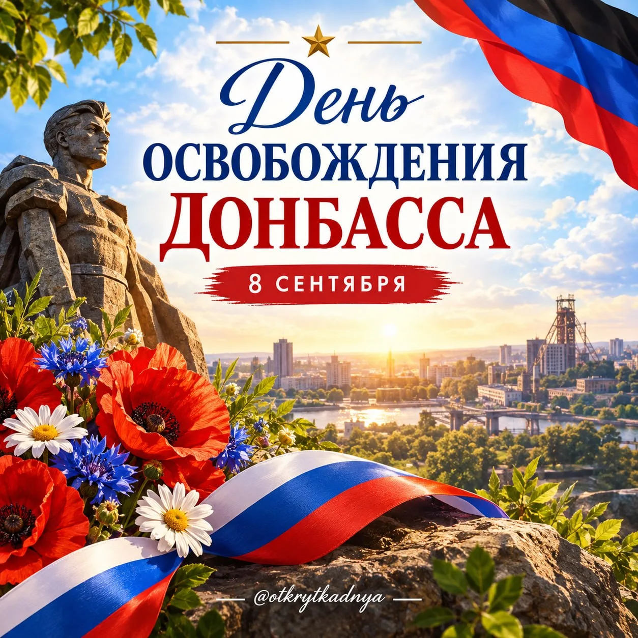 🌟🔥🌹 С Днём освобождения Донбасса!